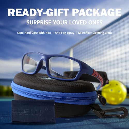 Sportschutzbrille, Schutzbrille für Basketball, Pickleball und Out... - Bild 5 von 5