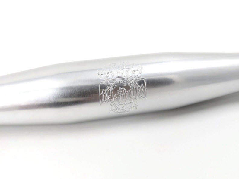 Nitto Jitensha B2522AA-SSB Handlebar | 570mm Width | 31.8mm Clamp