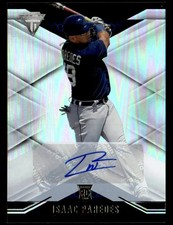 ISAAC PAREDES 2021 PANINI CHRONICLES TITANIUM AUTO RC TIGERS QQ
