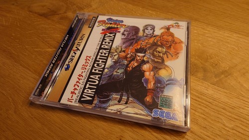 SEGA Saturn Virtua Fighter Remix NTSC J Wie Neu Spine tested