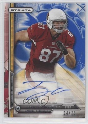 2014 Topps Strata Rookie Sapphire 4/75 Troy Niklas #102 Auto RC 0a2