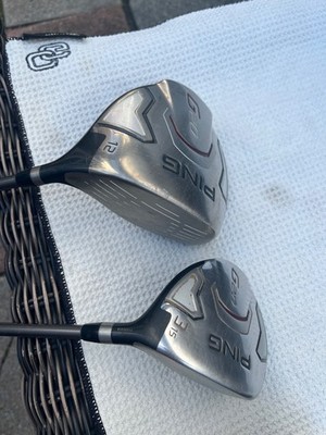 ping g20 set orange dot driver/3 wood/2 hybrid/6-pw | eBay