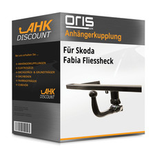 Für Skoda Fabia Fliessheck 04.2010-12.2014 ORIS Anhängerkupplung abnehmbar NEU