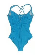 Bare Necessities Women Blue One Piece Swimsuit S