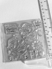 Przezroczyste silikonowe znaczki Rękodzieło Boże Narodzenie Scrapbooking Album Karta Marka 