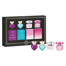 Versace Women's Miniature Fragrance Collection Gift Set for Her Mini 4 x 5ml New