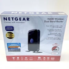 NETGEAR Wi-Fi Wireless N600 Dual Band Router WNDR3400 - New & Sealed