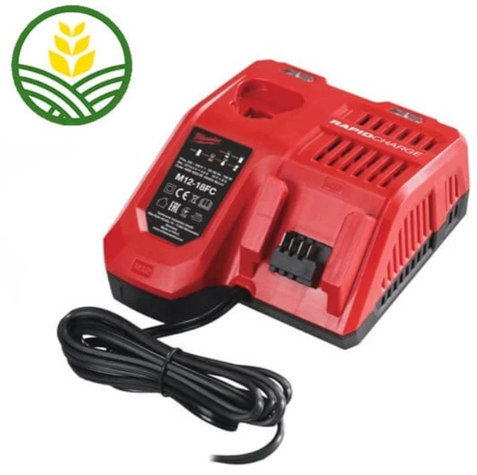 Genuine Milwaukee M12-M18 Rapid Charger - M12-18FC