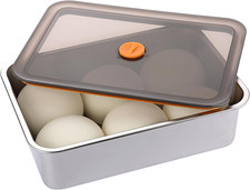 Stainless Steel Pizza Dough Proofing Box, Household Pizza Dough Container Dough 