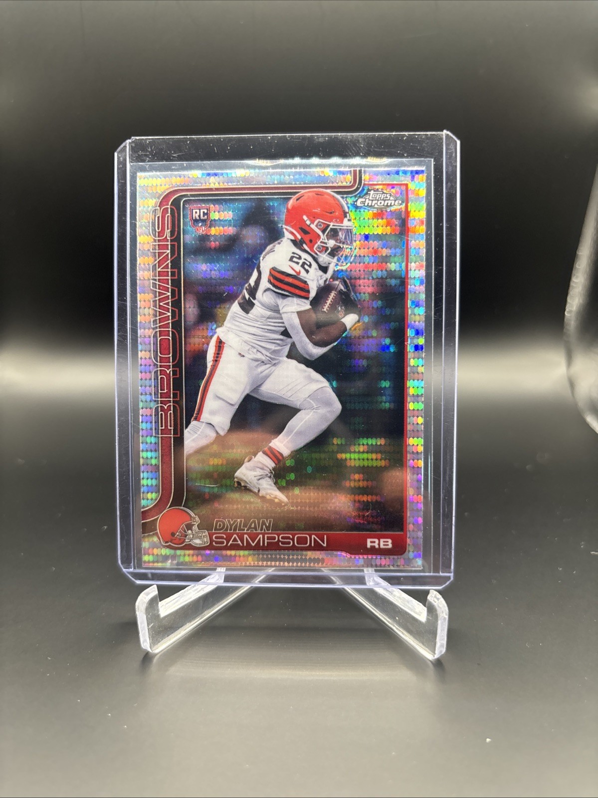 2025 Topps Chrome - Dylan Sampson Pulsar Refractor #308 (RC)