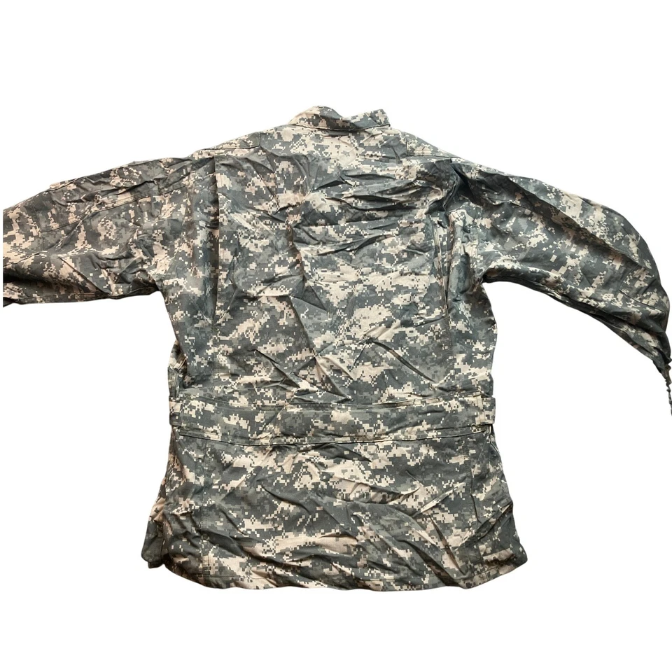 Army Uniform Jacket Mens Extra Large Long Coat Digital Camo Skate Outdoors - Image 2 of 4