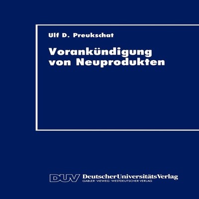Vorankundigung Von Neuprodukten Strategisches Instrument Der Komm