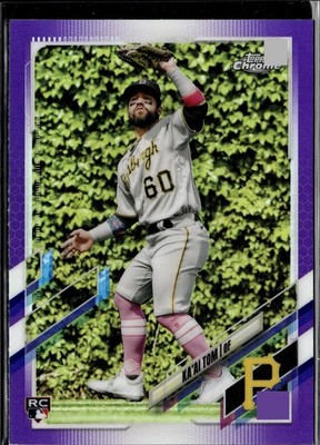 2021 Topps Chrome Update #USC7 Ka'ai Tom Purple Refractor