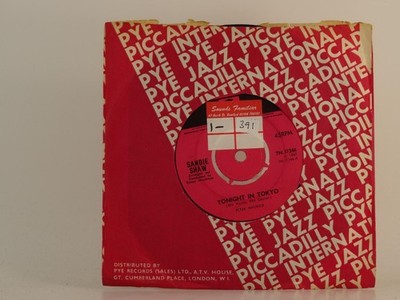 SANDIE SHAW TONIGHT IN TOKYO (83) 2 Track 7'' Single including Company Sleeve PYE