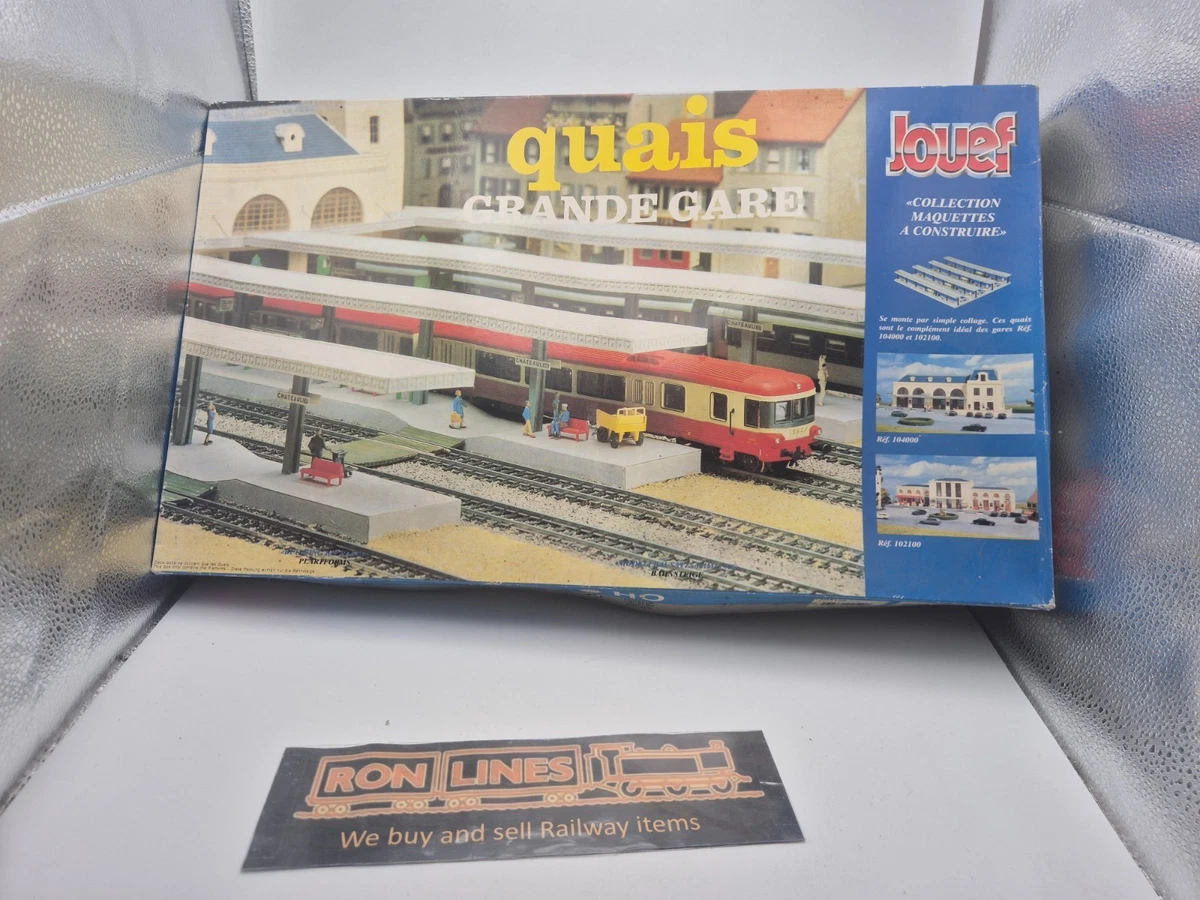 Jouef 1039 - Maquette Grande Gare Complète à Monter - Neuve
