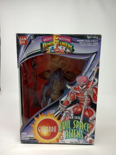 VTG Bandai Mighty Morphin Power Rangers Deluxe Evil Space Aliens 1994 Guitardo