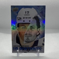 Upper Deck 2025-26 Series 1 UD Portraits Matthew Tkachuk Panthers #P-3