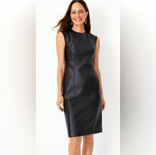 Ann Taylor Factory Black Sheath Dress Size 12 NWT Office Chic Whimsigoth