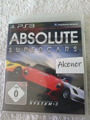 Absolute Supercars - Playstation 3 PS3