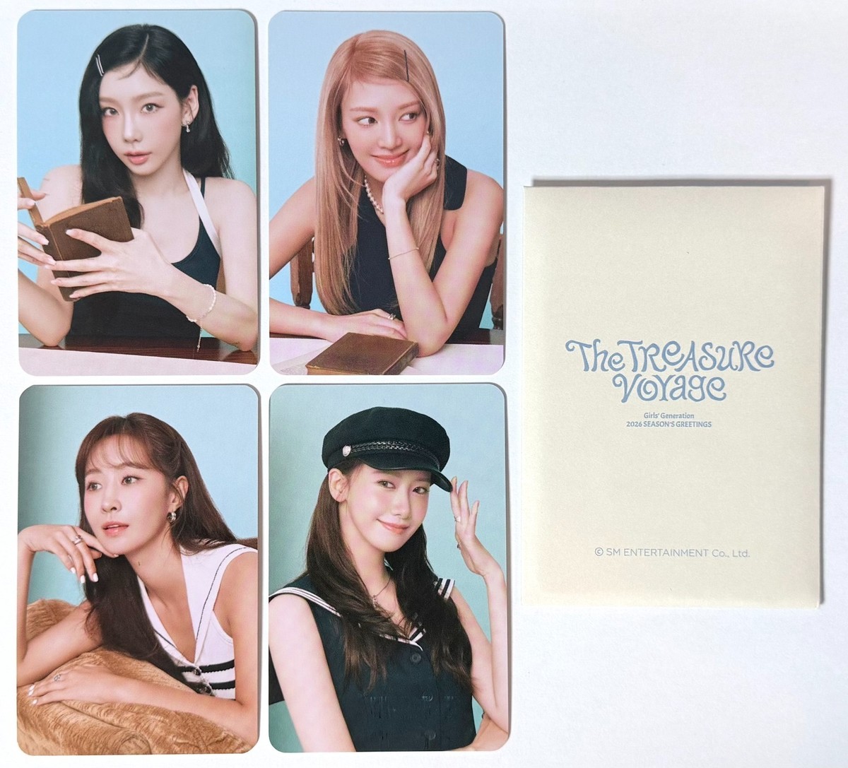 少女時代★SEASON'S GREETINGS 2026カードのみ SNSD GIRL'S GENERATION 2026 SEASON'S GREETINGS WITHMUU POB