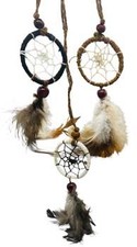  set of 6 1 1/2" Dreamcatcher