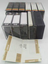 Lot of 11 VHS-C Camcorder Tapes Cassette Pre-Owned  Maxell  BASF