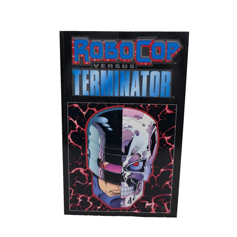 Sistema Robocop vs Terminator Comic Star exclusivo 1992 con insertos Foto 2 de 4