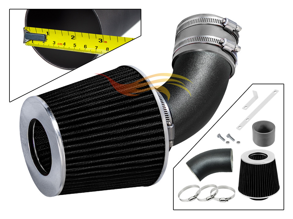 RW GREY 1994-2003 Rodeo Amigo Hombre Trooper Passport Axiom 3.2L/3.5L Air Intake