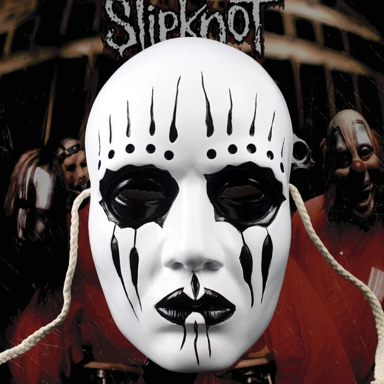 HOT Halloween Party Masquerade Hot High Grade Resin Slipknot Joey Jordison Mask - Image 2 of 4