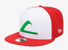 New Era Kids x Pok mon Ash 9FIFTY Snapback Cap Red Child Youth Adjustable Hat