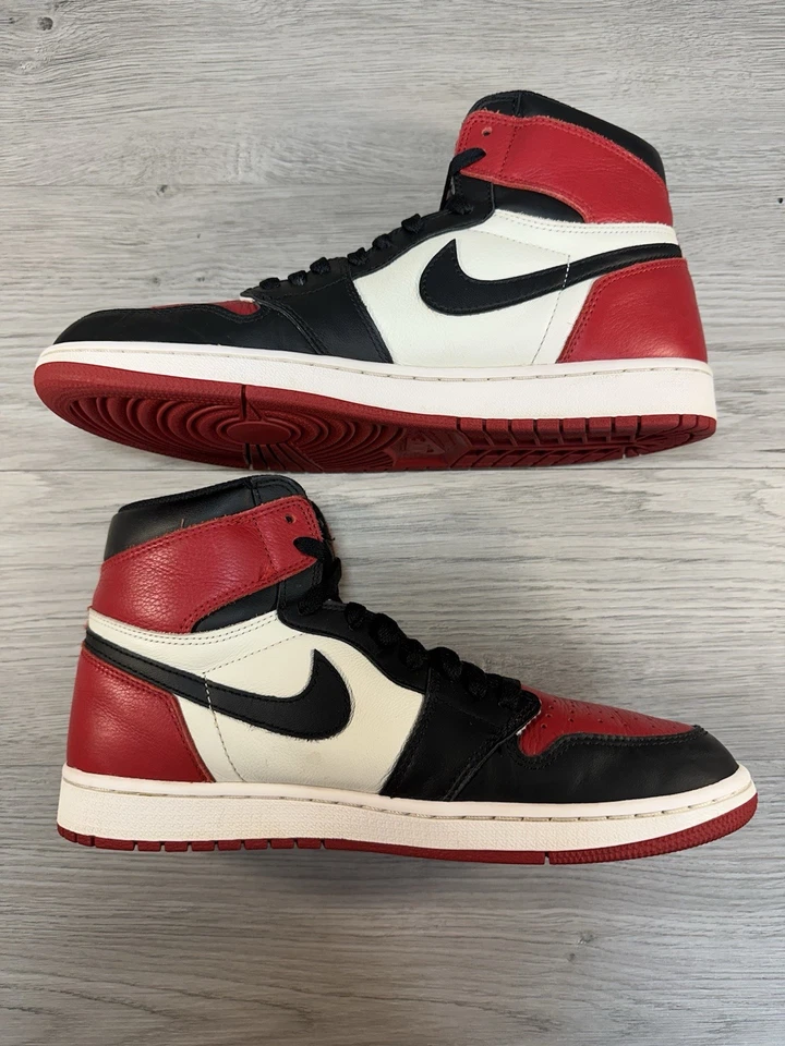 Jordan 1 Retro OG Puntera Alta Criada - Talla 10 Foto 3 de 4