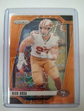 2024 Panini Prizm - Nick Bosa #254 Orange Lazer Prizm