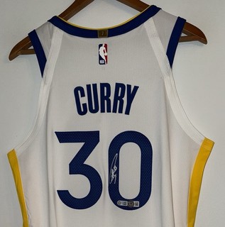 Stephen Curry Signed Warriors NBA Nike ADV Authentic Jersey Autograph USASM BAS