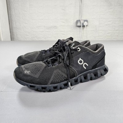 On Running Trainers Herren 9 UK Black Cloud X 2 Gym Laufschuhe EU 43