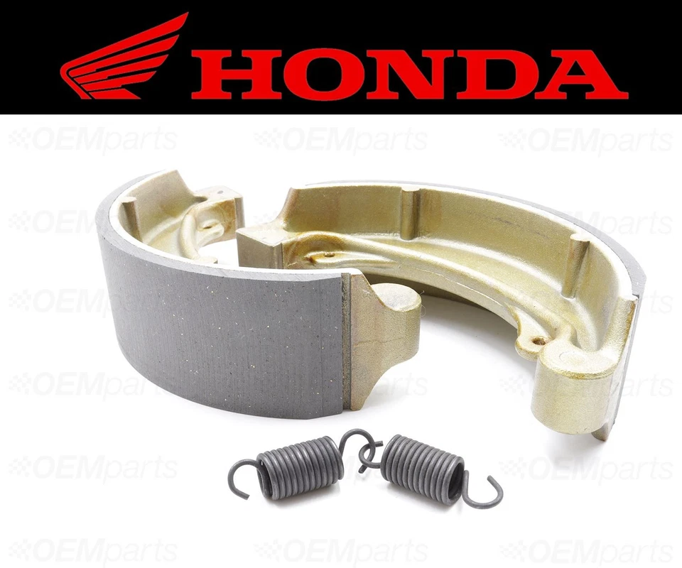 Set of (2) Honda REAR Brake Shoes and Springs #43120-413-006 (See Fitment Chart) - Image 3 of 4