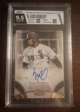 2021 Topps Tier One 102/150 Autographs On Card Auto Luis Robert Rookie RC HGA 10