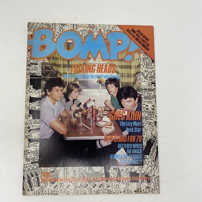 Bomp Magazine Who Put The Bomp - Issue #21 - March 1979- Near Mint - Talking Heads ...