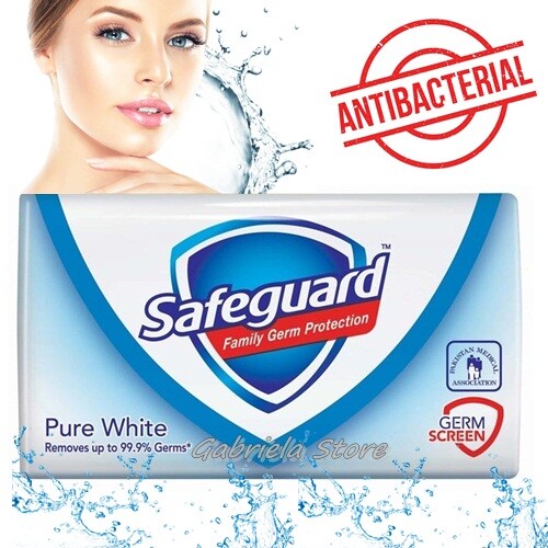 Safeguard Classic Pure White Hand Bar Soap Soft Care Germ Protection 90