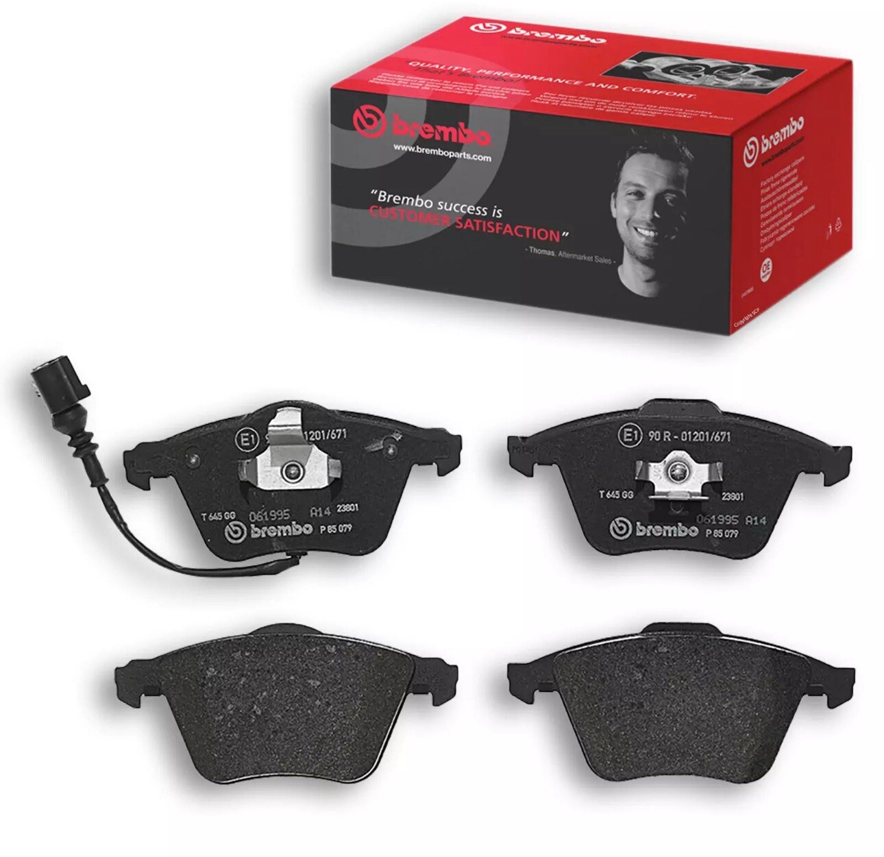 Fits BREMBO P 85 079 Brake Pad Set, Disc Brake ⭐UK Stock⭐ - Image 8