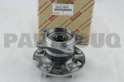 4241048041 Genuine Toyota HUB & BEARING ASSY, REAR AXLE, RH/LH | eBay