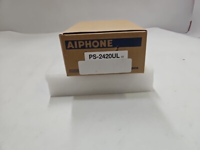 NEW Aiphone PS-2420UL 24V DC Power Supply for AX, IM, GT, JP, KB, MC &NHX Series