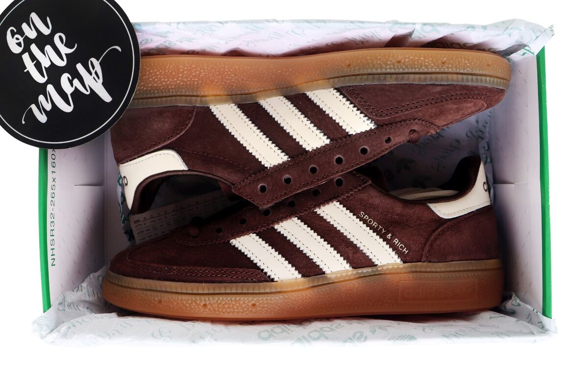 Adidas x Sporty & Rich Handball Spezial Brown UK 3 4 5 6 7 8 Adidas x Sporty & Rich Handball Spezial Brown UK 3 4 5 6 7 8
