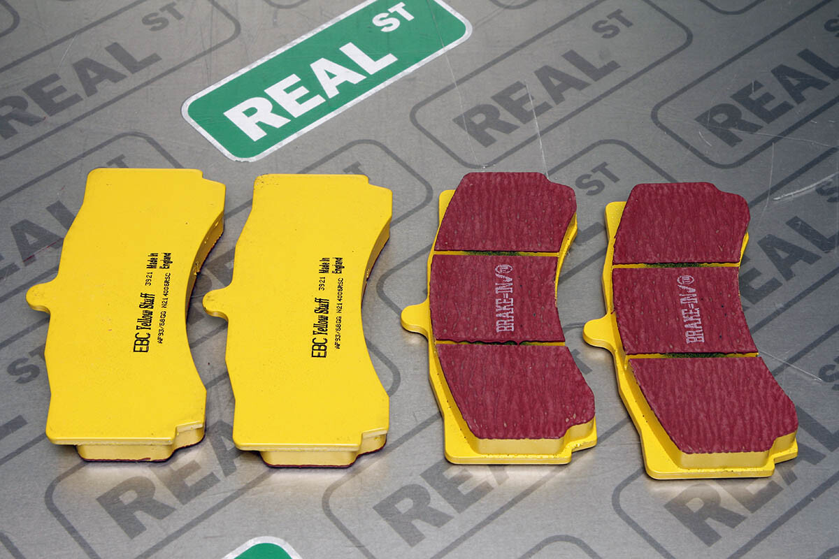 EBC DP4370R 89-90 Audi 100 Quattro 2.3 Yellowstuff Rear Brake Pads