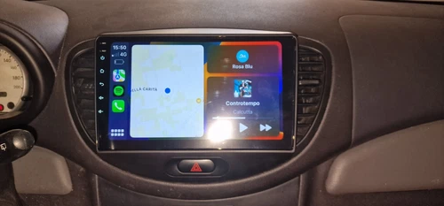 Per HYUNDAI i10 dal 2007 al 2014 Autoradio Stereo Navigatore Android 13 CARPLAY - Foto 9 di 23