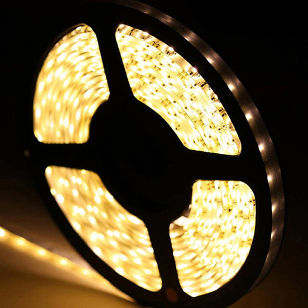 Bande lumineuse LED 12 V ultra lumineuse 5630 SMD étanche, blanc chaud, blanc froid_voghion.com