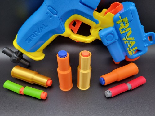 Volle Länge/Doppelter kurzer Dart Shell Mod für Nerf Rival Pilot Blaster Spielzeugpistole - Bild 5 von 13