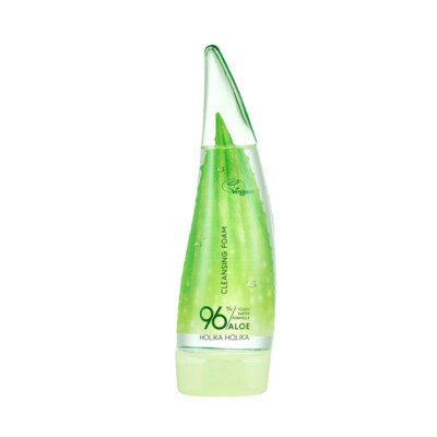 [Holika Holika] Aloe Clean Water Formula 96% Cleansing Foam - 55ml (S)