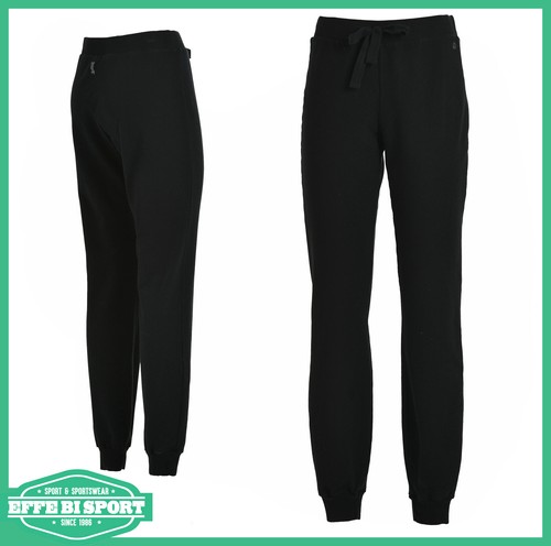 Pantaloni Deha in felpa pantalone elasticizzato con coulisse polsino sul  fondo | eBay