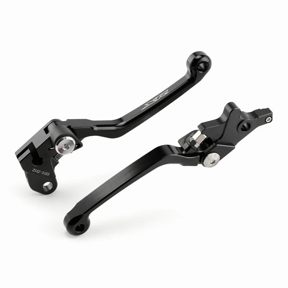 CNC Pivot Brake Clutch Levers For HONDA XR650L XR 650L XR 650 L 1993-2024 Black - Image 4 of 4