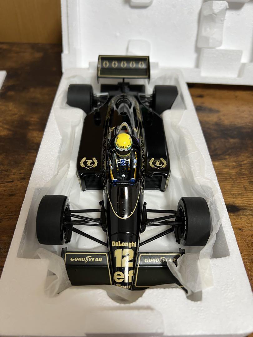 ミニカー MINICHAMPS LOTUS AYRTON SENNA 1986 18/1 1/18 Minichamps Ayrton Senna 1986 'JPS' conversion Lotus 98T